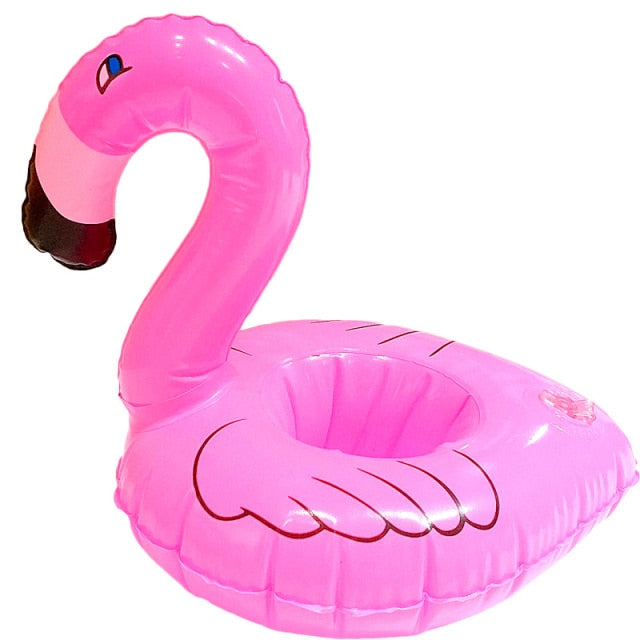 New Unicorn Cup Holder Beverage Boats Phone Stand Floating Inflatable Pool Float Cup Holder Summer Beach Party Supplies