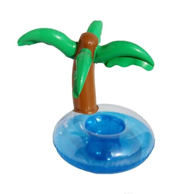 New Unicorn Cup Holder Beverage Boats Phone Stand Floating Inflatable Pool Float Cup Holder Summer Beach Party Supplies