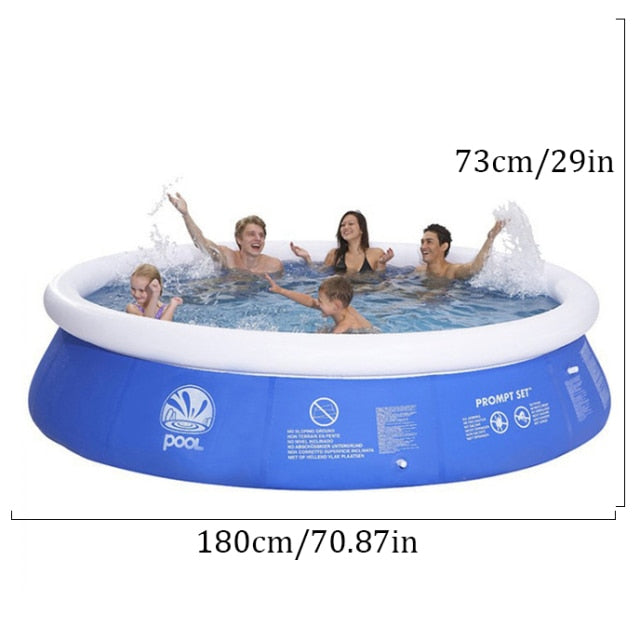 Large Swimming Pool for Adults Clip Net Thick Pool for Home Inflatable Pool Bathtub Outdoor Children Family Pool Water Party
