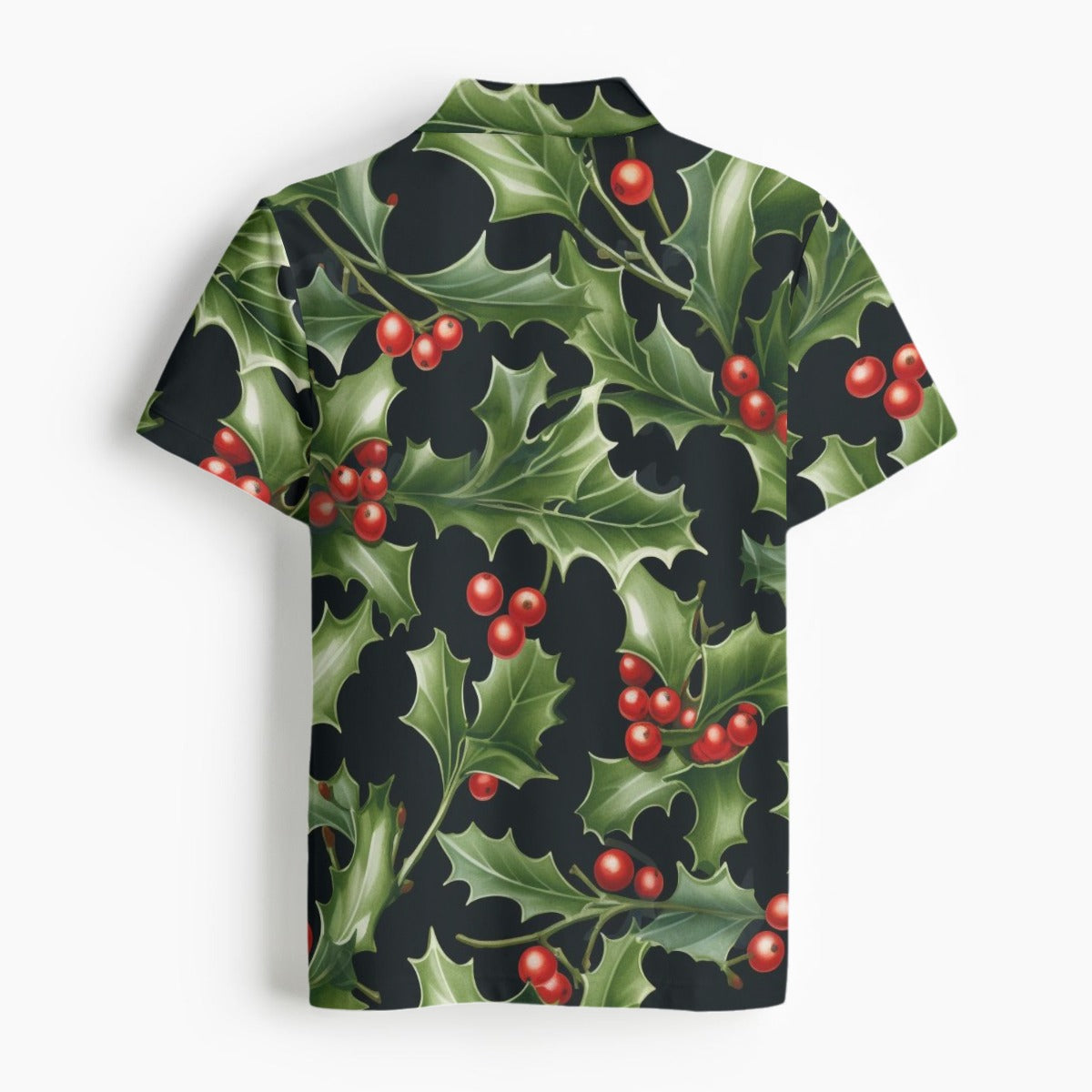 All-Over Print Men's Polo Collar Jersey