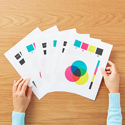 Amazon Basics Multipurpose Copy Printer Paper, 21.6 x 27.9cm, 9.07kg, 1 Ream, (500 Sheets), 92 Bright, White