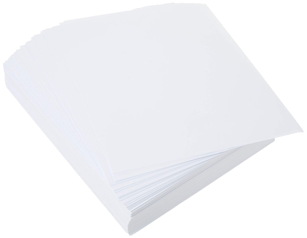 Amazon Basics Multipurpose Copy Printer Paper, 21.6 x 27.9cm, 9.07kg, 1 Ream, (500 Sheets), 92 Bright, White