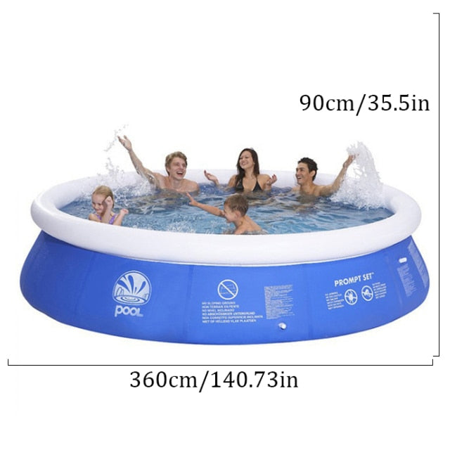 Large Swimming Pool for Adults Clip Net Thick Pool for Home Inflatable Pool Bathtub Outdoor Children Family Pool Water Party